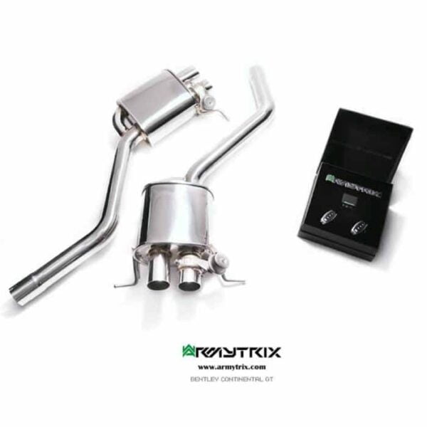 Bentley Continental Cabrio 3W Armytrix sport exhaust Evacuare sport Bentley Continental Cabrio 3W Armytrix