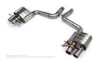Bentley Continental GT W12 Quicksilver sport exhaust