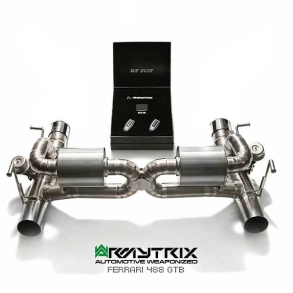 Ferrari 488 Spider Armytrix sport exhaust Evacuare sport Ferrari 488 Spider Armytrix