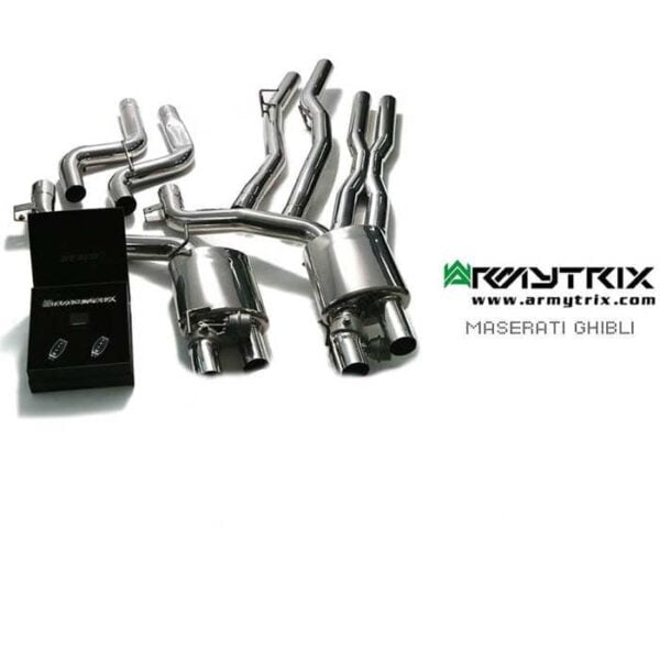 Maserati Ghibli M157 Q4 Armytrix sport exhaust Evacuare sport Maserati Ghibli M157 Q4 Armytrix