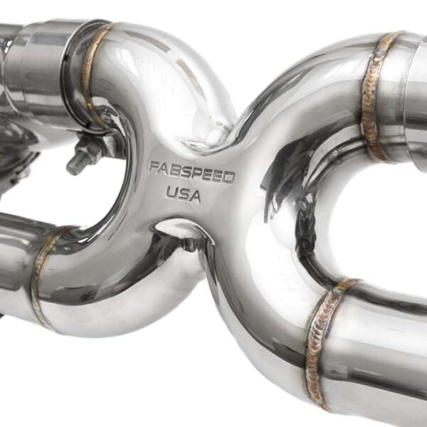 Evacuare sport Porsche 991 Carrera Valvetronic Center Muffler Bypass X-Pipe Fabspeed