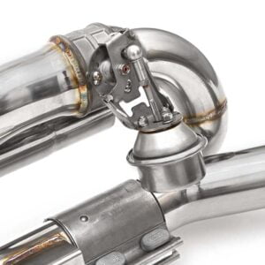 Evacuare sport Porsche 991 Carrera Valvetronic Center Muffler Bypass X-Pipe Fabspeed