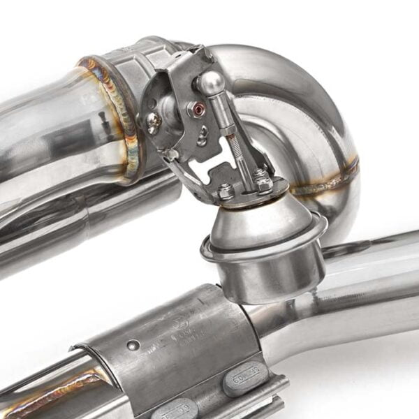 Evacuare sport Porsche 991 Carrera Valvetronic Center Muffler Bypass X-Pipe Fabspeed