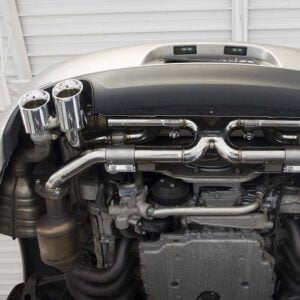 Evacuare sport Porsche 991 Carrera Valvetronic Center Muffler Bypass X-Pipe Fabspeed
