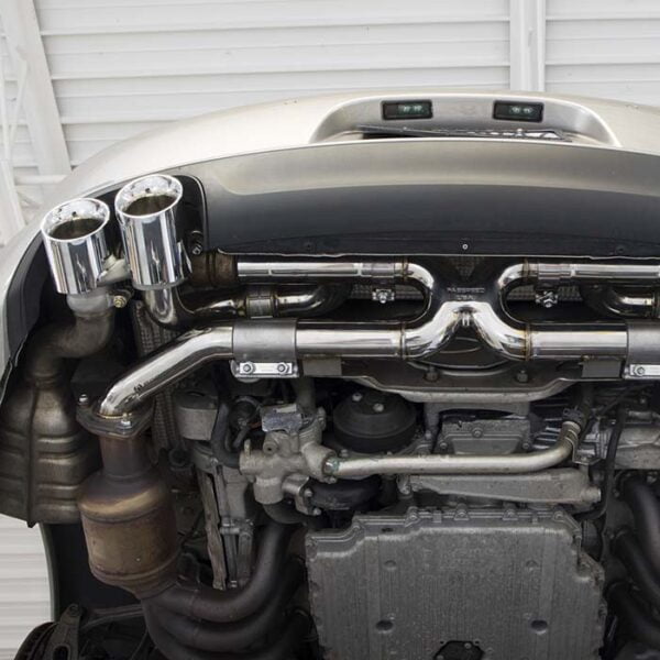 Evacuare sport Porsche 991 Carrera Valvetronic Center Muffler Bypass X-Pipe Fabspeed