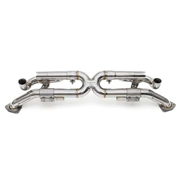 Evacuare sport Porsche 991 Carrera Valvetronic Center Muffler Bypass X-Pipe Fabspeed