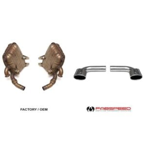 Evacuare sport Porsche 996 Carrera Muffler Bypass Fabspeed