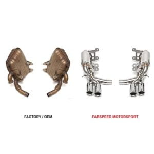 Porsche 996 Carrera Supercup Fabspeed sport exhaust Evacuare sport Porsche 996 Carrera Supercup Fabspeed