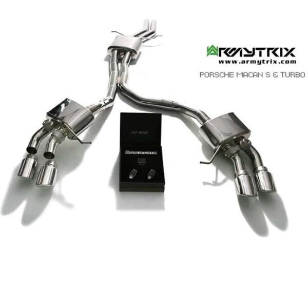 Porsche Macan S Turbo 95 B Armytrix sport exhaust Evacuare sport Porsche Macan S Turbo 95 B Armytrix