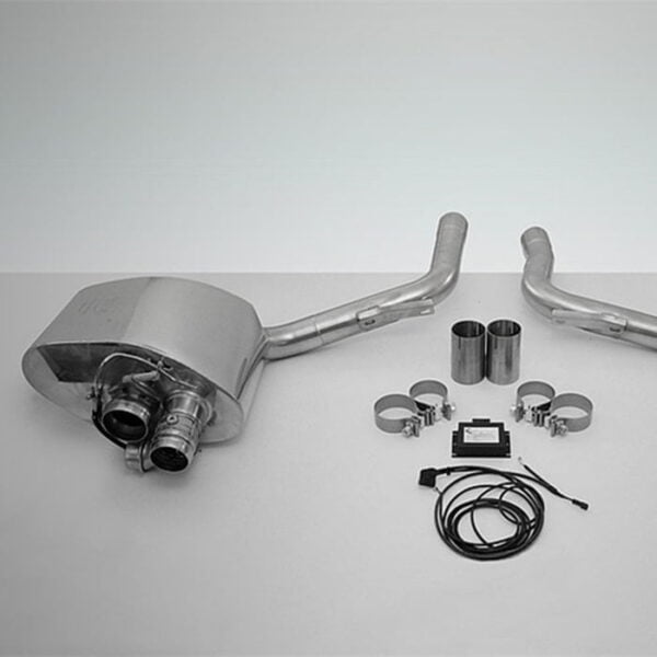 Controlled valve exhaust Porsche Panamera 970 Techart Evacuare valve controlate Porsche Panamera 970 Techart