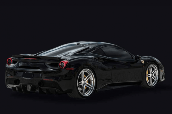Ferrari 488 1016 Industries carbon fiber rear bumper Bara spate fibra carbon Ferrari 488 1016 Industries