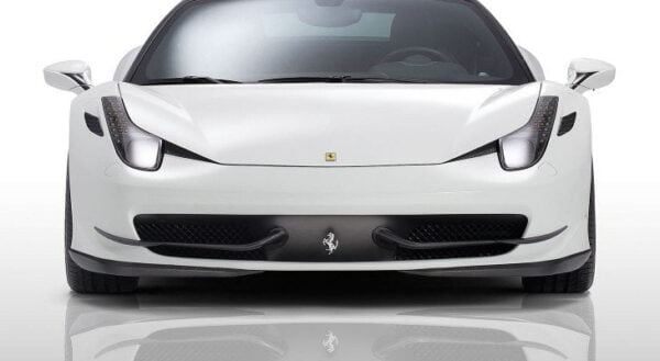 Carbon fiber Ferrari 458 Italia Novitec front bumper flaps Flapsuri bara fata fibra carbon Ferrari 458 Italia Novitec