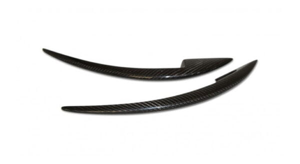 Carbon fiber Ferrari 458 Italia Novitec front bumper flaps Flapsuri bara fata fibra carbon Ferrari 458 Italia Novitec