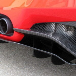 Flapsuri bara spate fibra carbon Ferrari 458 Italia Novitec