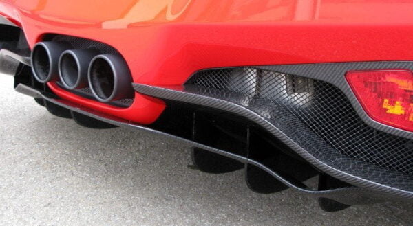 Flapsuri bara spate fibra carbon Ferrari 458 Italia Novitec
