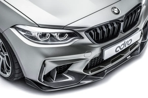 Front lip complet BMW F87 M2 fibra carbon ADRO