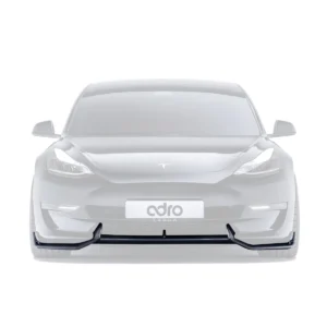 Front lip V2 fibra carbon Tesla Model 3 ADRO