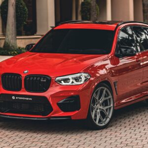 Front splitter fibra carbon BMW X3M X4M F97 STERCKENN