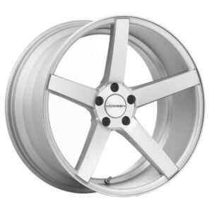 Alloy wheel 22 CV3 MATTE SILVER MACHINED VOSSEN