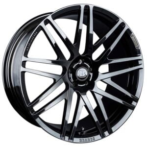 Forged wheel 21 CLS Mercedes Benz Black Platinum Monoblock F BRABUS