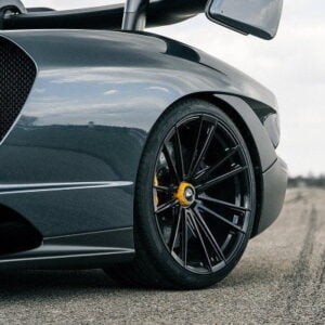 Janta forjata MC3 21 Glossy Silver - Gunmetal McLaren SENNA Novitec