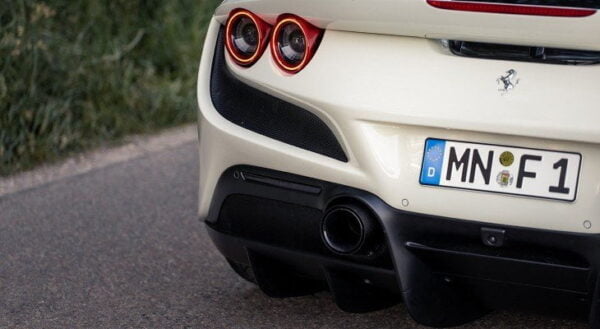 Lampi ceata negre Ferrari F8 Tributo Novitec