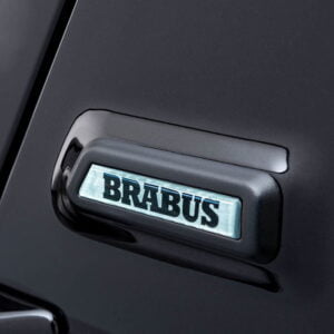 Logo stalp lateral Widestar Mercedes Benz G63 AMG BRABUS