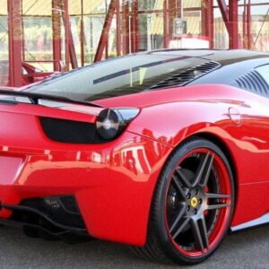 Ornament compartiment motor fibra carbon Ferrari 458 Italia Novitec