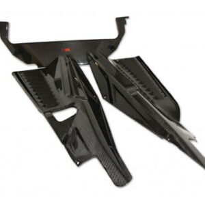 Ornament motor fibra carbon Ferrari 458 Italia Novitec