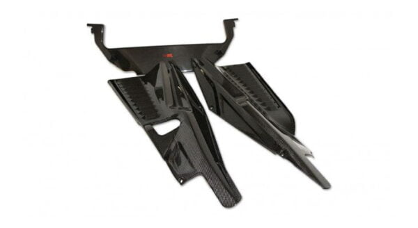 Ornament motor fibra carbon Ferrari 458 Italia Novitec