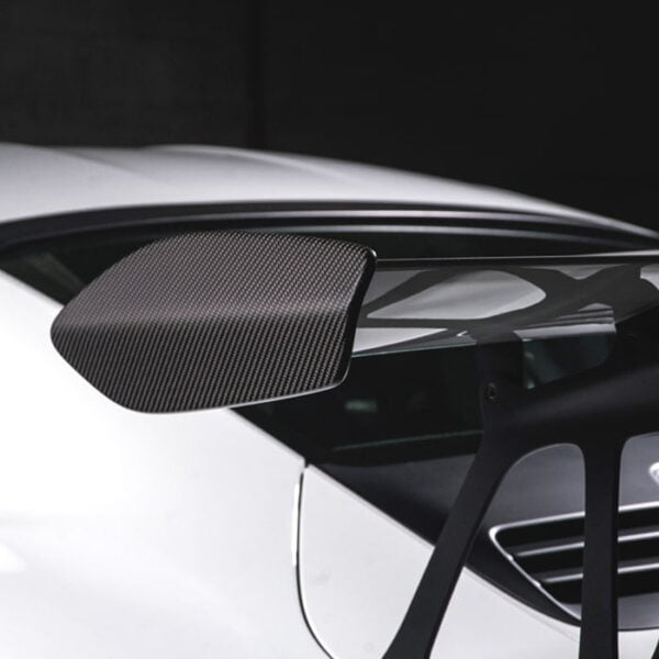 Porsche 911 GT3 RS rear spoiler carbon fiber ornaments TECHART Ornamente fibra carbon eleron spate Porsche 911 GT3 RS TECHART