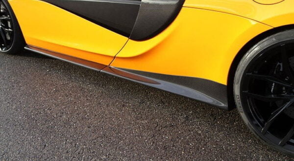 Panouri laterale McLaren 540 C / 570 S COUPE / GT / SPIDER fibra carbon Novitec