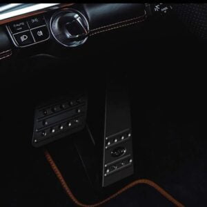 Aluminum sport pedals Porsche Cayenne Turbo E3 9YA Techart