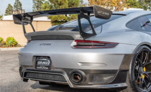 Carbon fiber spoiler legs Porsche 991.2 GT3 RS 1016 Industries