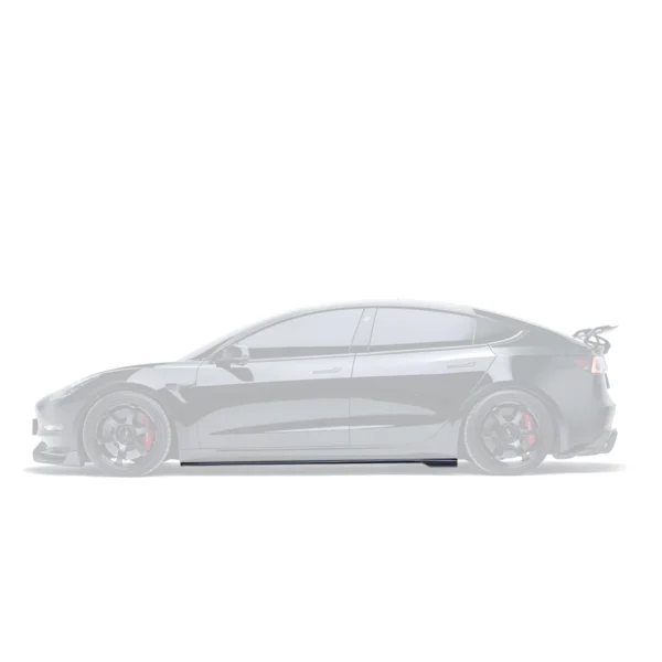 Praguri laterale V2 fibra carbon Tesla Model 3 ADRO