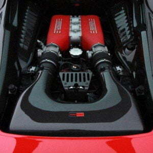 Carbon fiber air intake protection Ferrari 458 Italia Novitec Protectie admisie aer fibra carbon Ferrari 458 Italia Novitec
