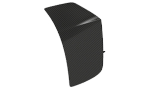 Mclaren 720S carbon fiber rear bumper flaps 1016 Industries