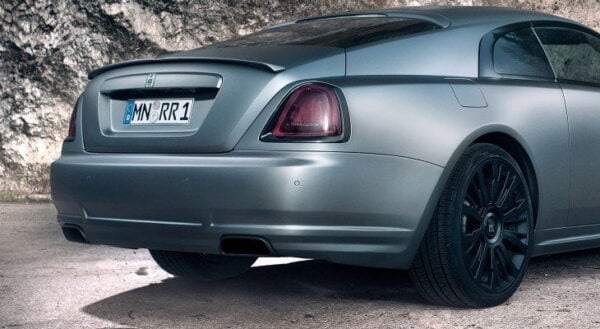 Spoiler spate carbon Rolls Royce Wraith Novitec
