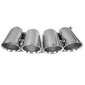 Sport quad exhaust tips 991 Porsche Carrera S / PSE Fabspeed