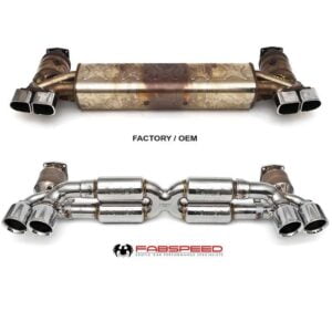 Toba centrala X-Pipe Porsche 991.2 Turbo / Turbo S Supersport Fabspeed