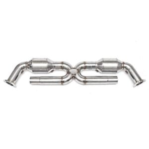 X-Pipe Porsche 997 Carrera Sport Cat Fabspeed center drum