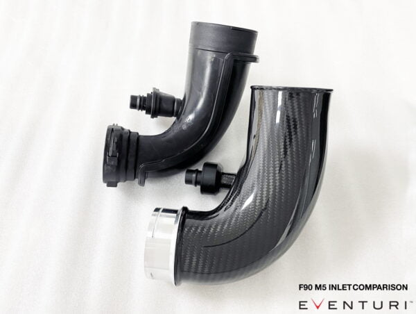 Tubulatura turbo fibra carbon BMW F90 M5 EVENTURI Project 85 Automotive