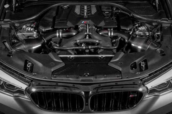 Tubulatura turbo fibra carbon BMW F90 M5 EVENTURI Project 85 Automotive