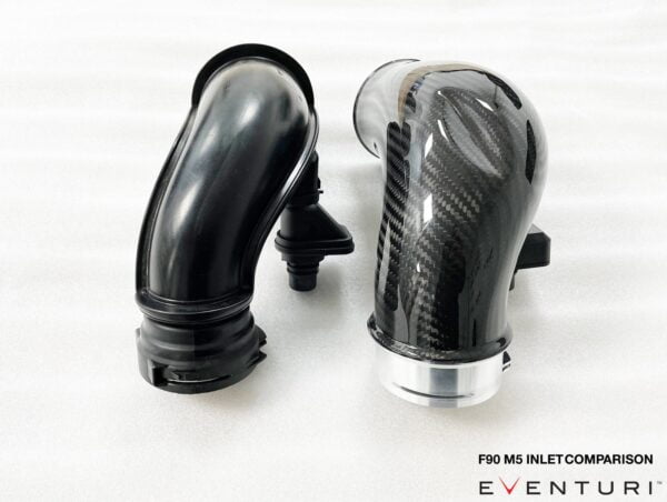 Tubulatura turbo fibra carbon BMW F90 M5 EVENTURI Project 85 Automotive