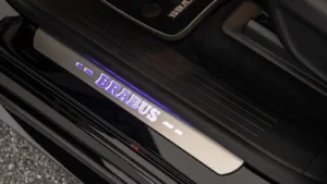 Illuminated thresholds BRABUS SL Class R 232 Mercedes Benz