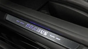 Carbon fiber door sills BRABUS SL Class R 232 Mercedes Benz