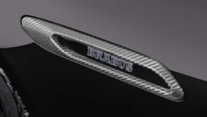 Carbon wing ornaments BRABUS SL Class R 232 Mercedes Benz