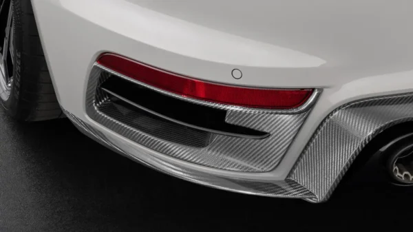 Ornamente bara spate fibra carbon Porsche 911 Turbo S BRABUS
