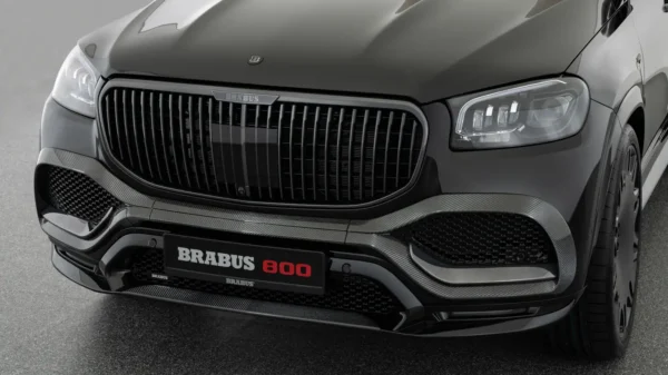 Bara fata cu ornamente fibra carbon GLS X167 Maybach BRABUS